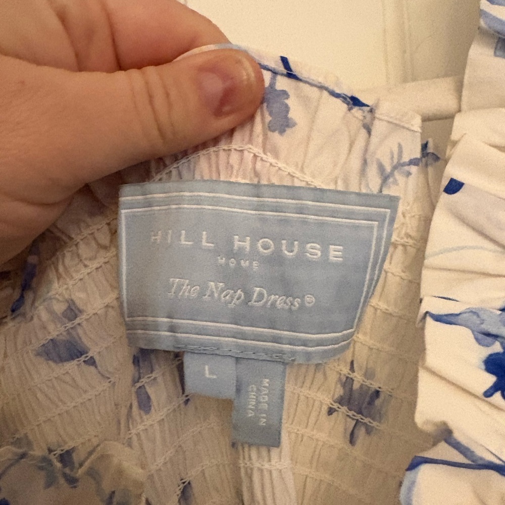 Hill House Blue Botanical Ellie Nap Dress - Picture 3 of 7
